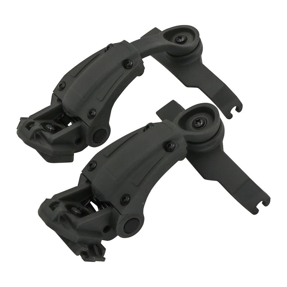 Bifrost Gear COM-RAC Tactical Helmet Rail Adapter for Walker's Razor Headset (Black)