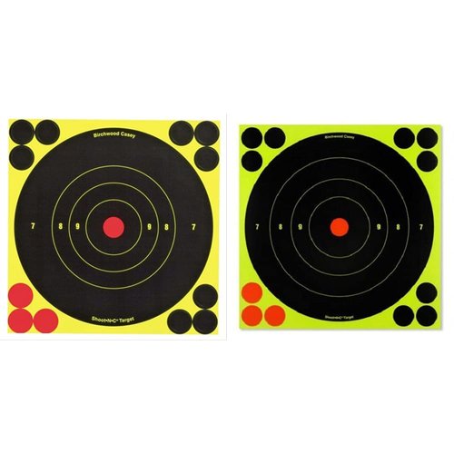 SHOOT-N-C Birchwood Casey Targets Bundle (6-Inch and 8-Inch)