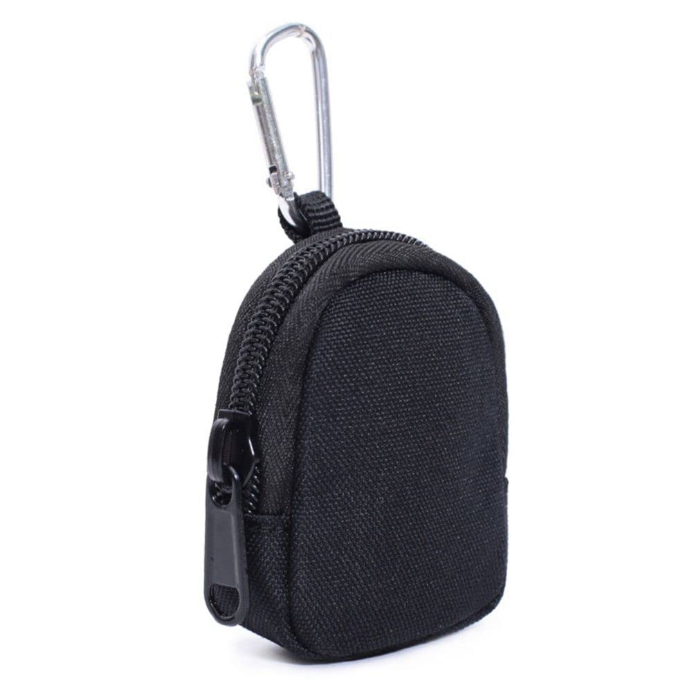 gofidin 2 Pack Waist Pack Outdoor EDC Molle Pouch Accessories Keychain Pouch Coin Pocket with Hook Zipper Key Earphone Holder Coin Wallet Purses