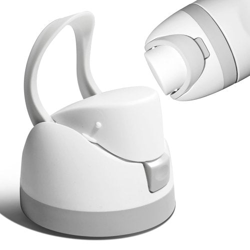 Replacement Cap Fit for Owala FreeSip Insulated Stainless Steel 16oz 24oz 32oz 40oz, Replacement Lid Fit for Owala FreeSip Clear Tritan Plastic Water Bottle (White)