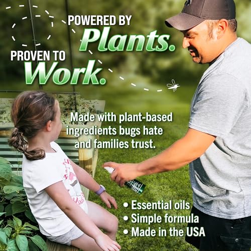 Bug Soother Natural Insect Repellent Spray 8 oz Pair - DEET-Free