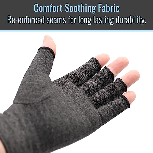 Heelbo Arthritis Compression Gloves Small for Pain Relief, Swelling & Stiffness