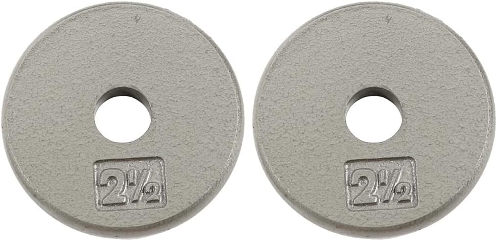 Ader Standard 1" Hole Cast Iron Weight Plate 1.25lb, 2.5lb,5lb, 7.5lb,10lb, 12.5lb,20lb. 25lb,50lb