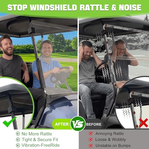 Golf Cart Windshield Retaining Clips for Club Car EZGO Yamaha 1 Inch Supports