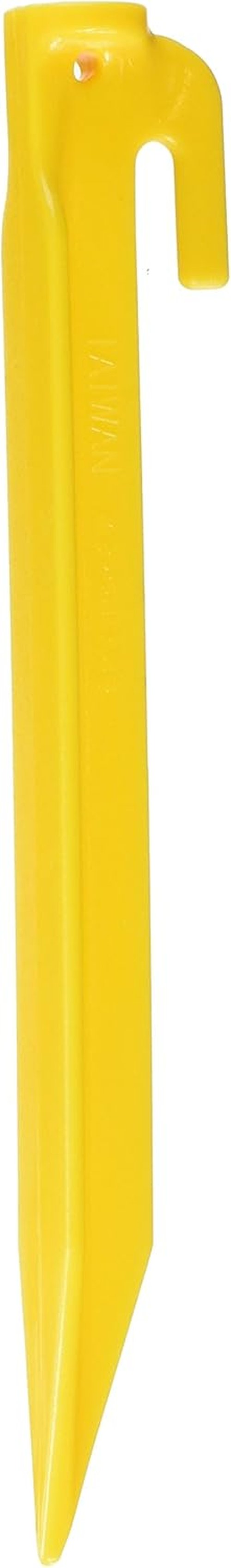 Coghlan's 9-inch ABS Tent Pegs - Lightweight Durable Plastic Grounds Stakes for Camping Tents, Outdoor Canopy Stakes for Beach and Garden, Lawn and Rain Tarp