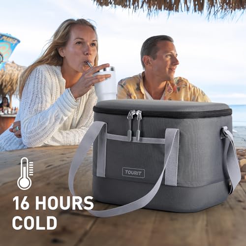 TOURIT 12L Carry Out Soft Cooler Insulated Travel Bag Lunch Cooler for Outdoor, Camping, Picnic, Travel
