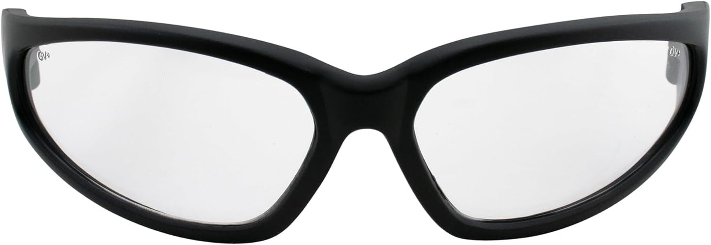 Global Vision Three (3) Pairs Hercules Safety Sunglasses with Clear, Smoke, and Yellow Lens