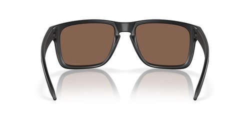 Oakley Men's OO9417 Holbrook XL Square Sunglasses, Matte Black/Orange/Prizm 24K Polarized, 59 mm