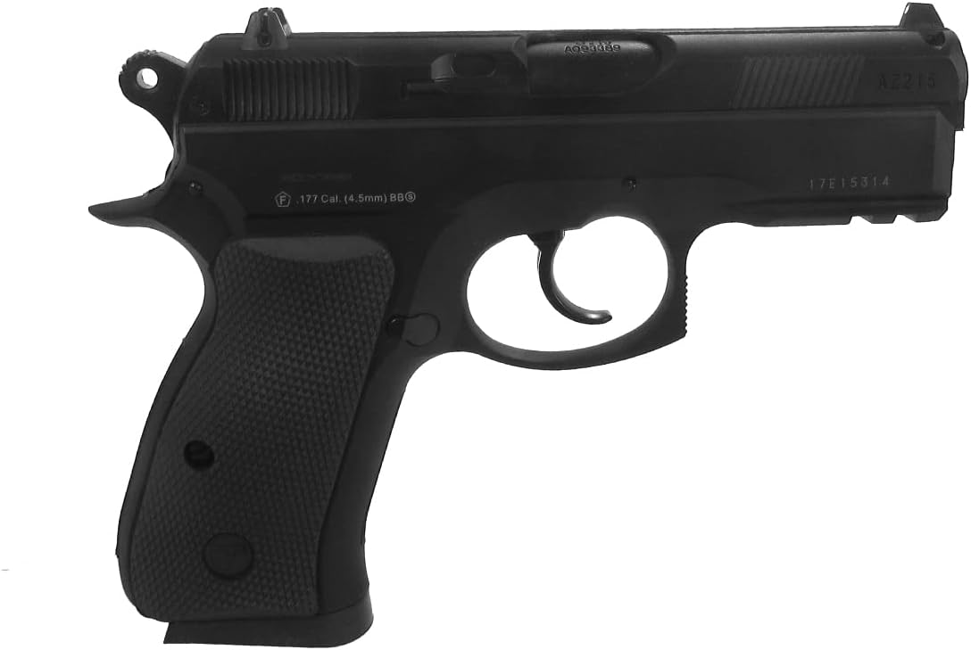 ASG CZ 75D Compact .177 Caliber Steel BB Gun Non-Blowback Air Pistol and Magazine