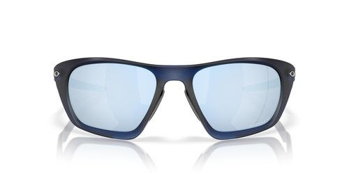Oakley Men's OO9431 Lateralis Rectangular Sunglasses, Matte Transparent Blue/Prizm Deep Water Polarized, 60 mm