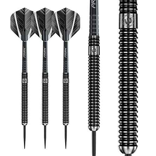 WINMAU Black Diamond Darts - Diamond Fusion - Bomb - 23G - Includes Darts Corner Checkout Card