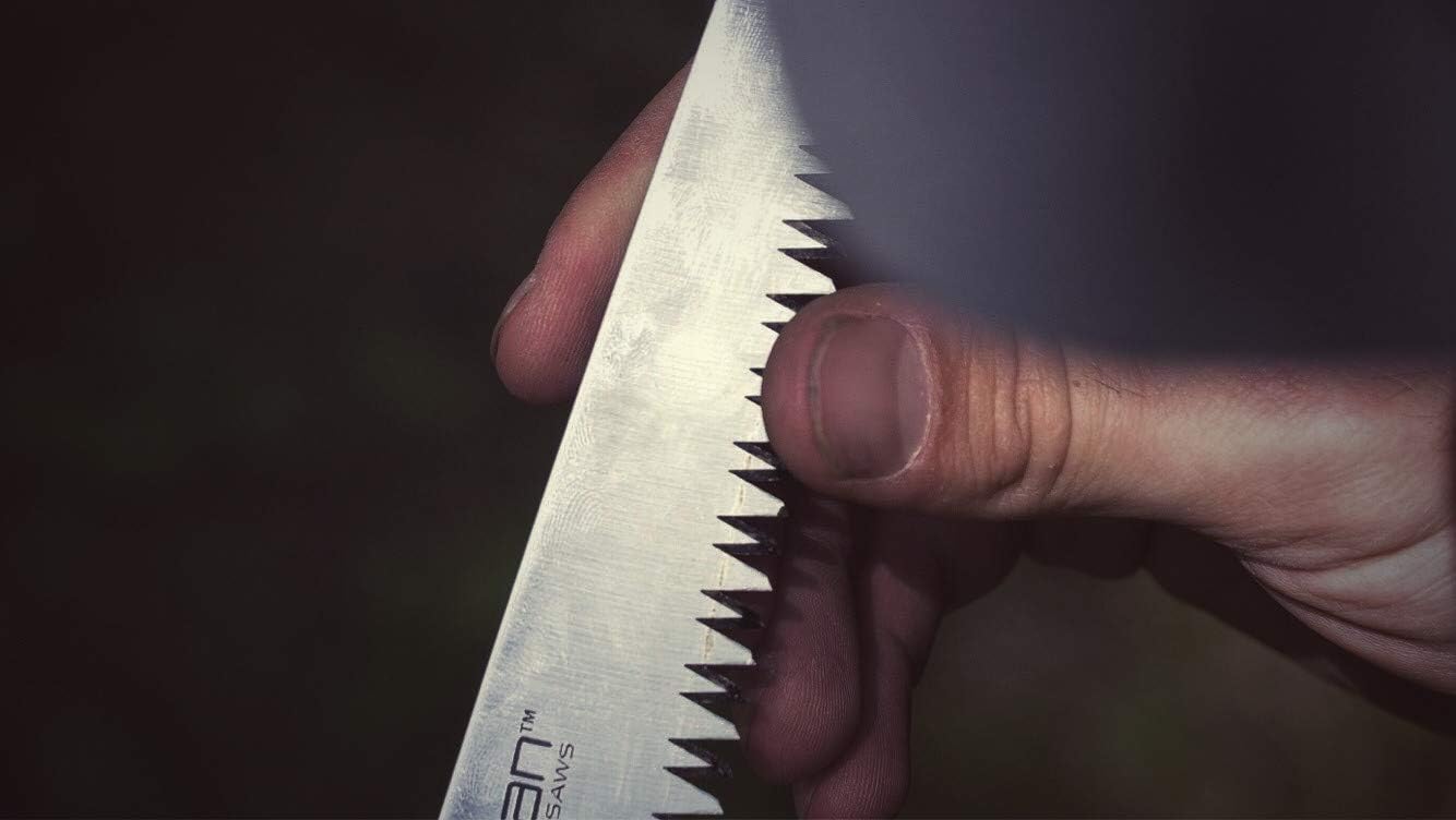 Hooyman Extendable Tree Saw with Compact Design, Detachable Handsaw and Telescoping Pole, No-Slip H-Grip, Impulse Hardened Teeth, and Wrist Lanyard for Tree Trimming, Hunting, Camping, and Outdoors