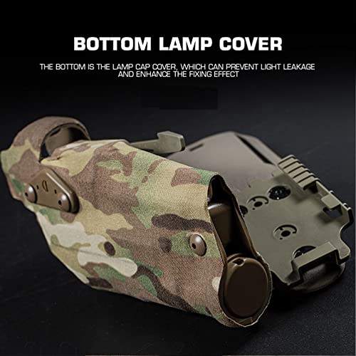 AOTUMUT Tactical Holster Drop Adapter for G17 G19, X300/X300U Light - Variation GB-74 CB