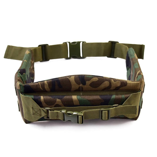 A.L.I.C.E Kidney Belt and Alice Kidney pad with Strap belt/Hip Belt/Kidney belt for framed rucksack LC-2/ALICE Pack (camo)