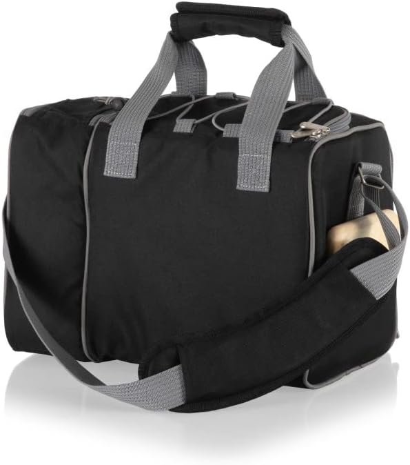 NCAA Malibu Cooler Picnic Basket - Insulated Tote with Complete Picnic Set