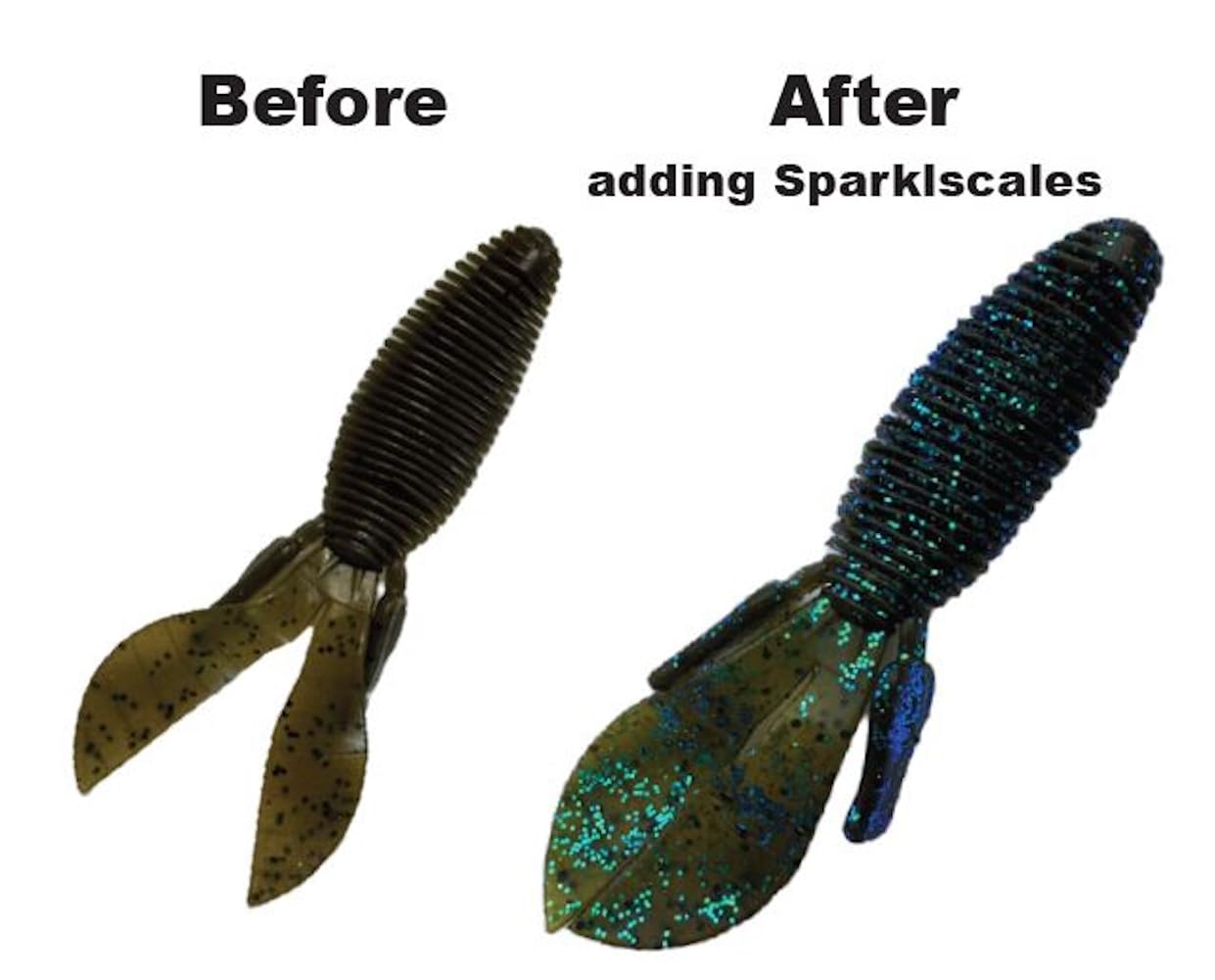 BAIT-POP Scott Martin Pro Pack - 6 Live Sonar Intensifier Scented Sparklscales .5oz Tubes