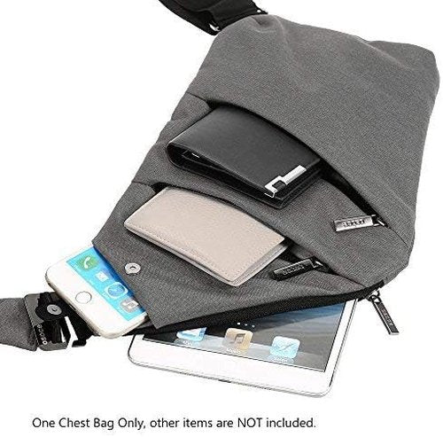 Lixada Sling Backpack Chest Bag Lightweight Outdoor Sport Travel Hiking Anti Theft Crossbody Shoulder Pack Bag Daypack