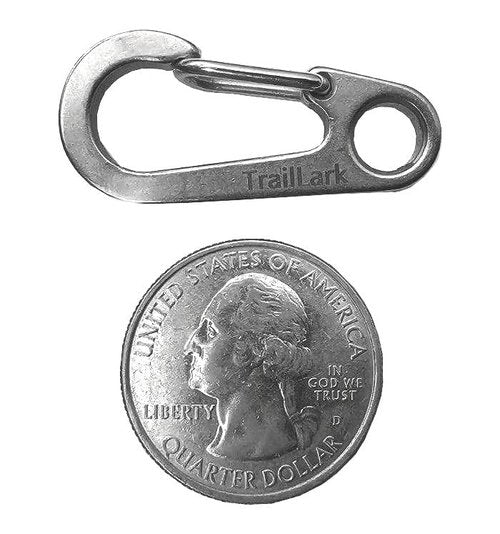 TrailLark Mini Titanium Carabiner