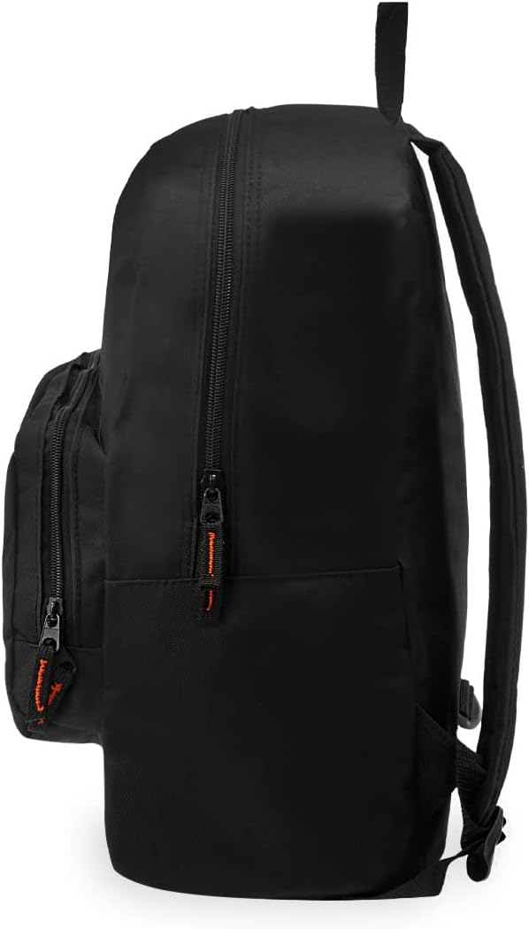 Everest Classic Backpack with Front Organizer, Turquoise, One Size