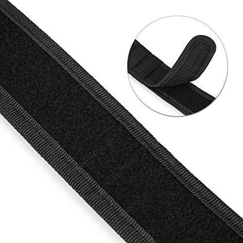 AGPTEK Police Security Tactical Combat Gear Utility Nylon Belt (Black)