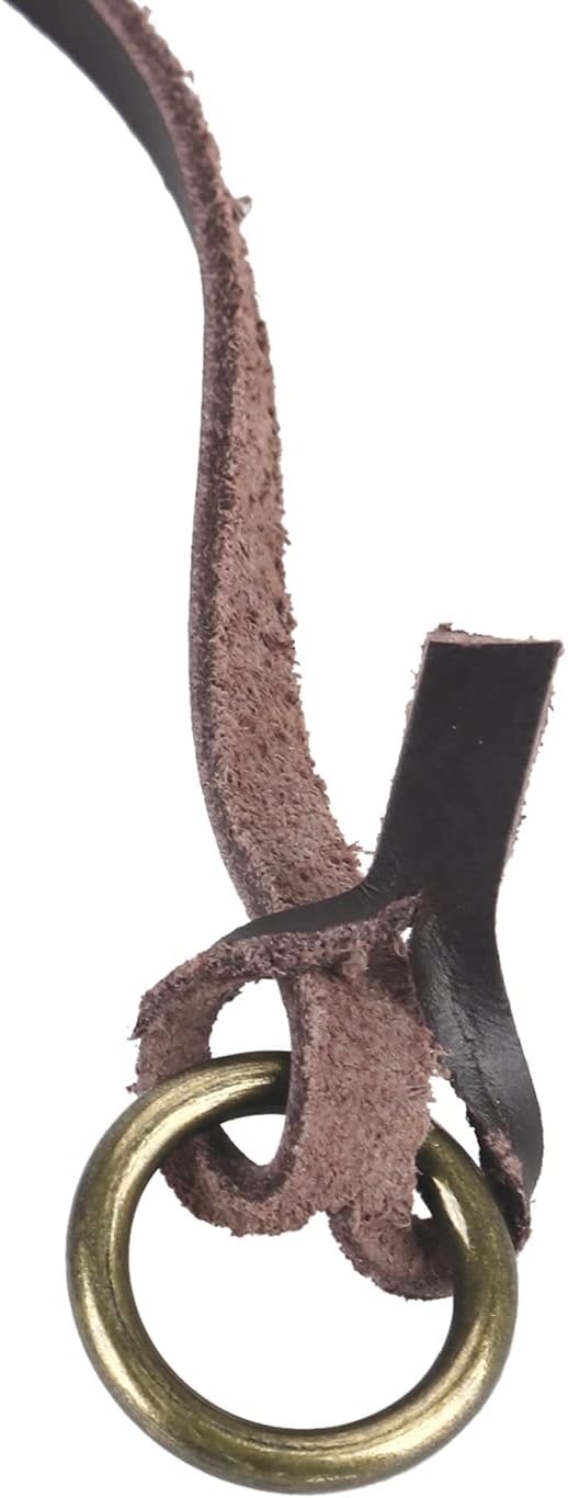 TOURBON Genuine Leather Hunting Duck Strap Game Carrier - Brown