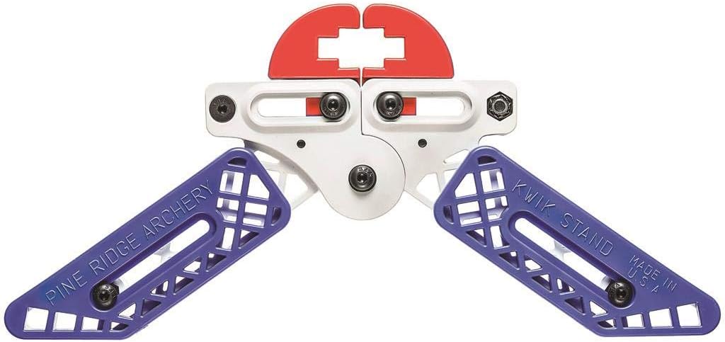 Pine Ridge Archery Kwik Stand Bow Support, Fit on Most Bow Limbs, Perfect for Ground or Box Blind Hunting