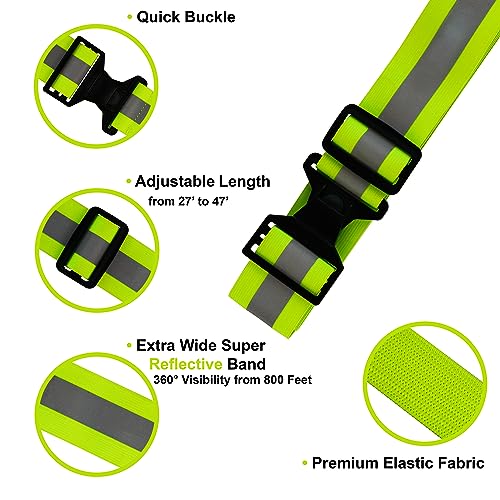 Reflective Belt for Running Army PT Belt Reflective Running Gear