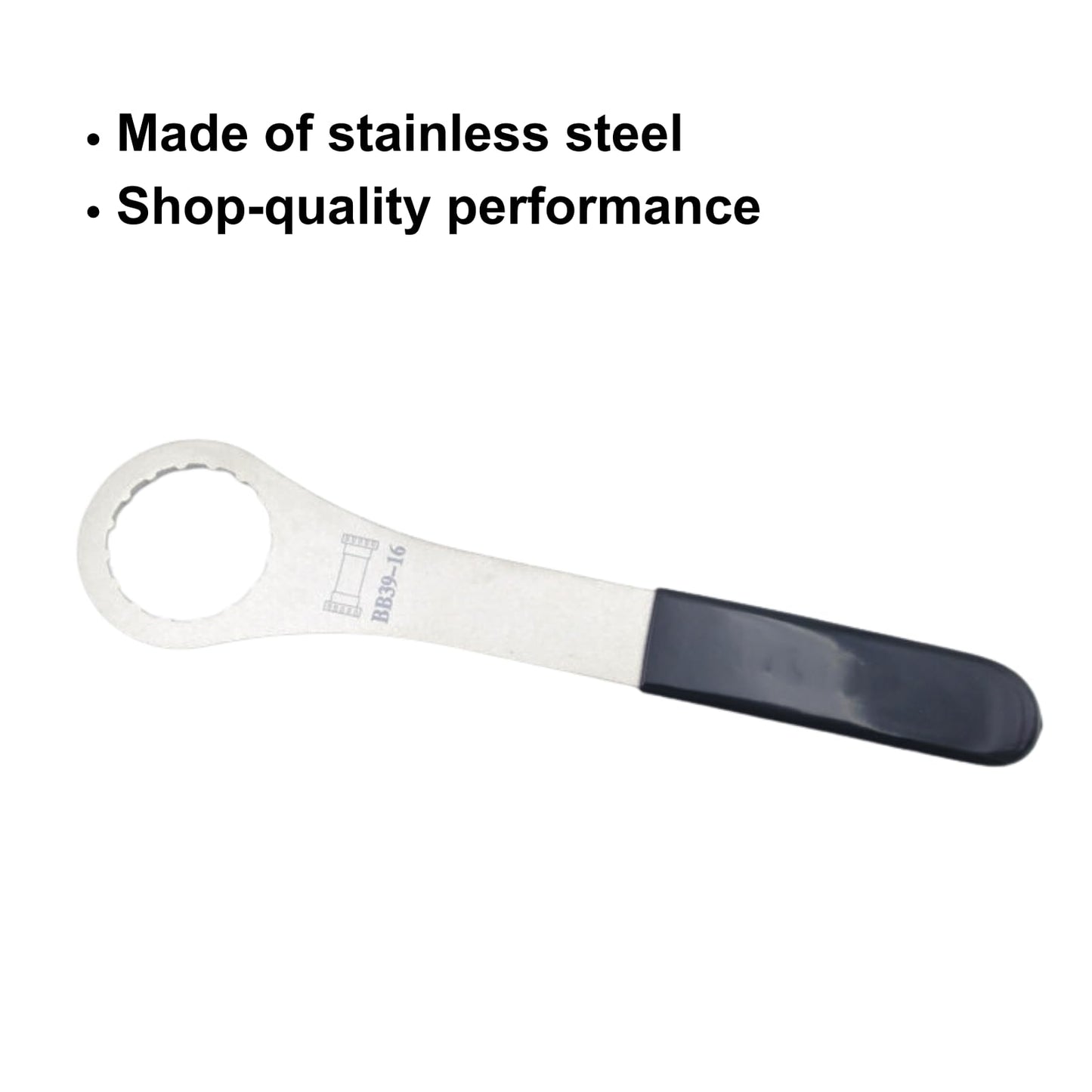 Juscycling Bottom Bracket Tool for 16-Notch 39mm OD Threaded BB, Compatible with Shimano Dura Ace and XTR