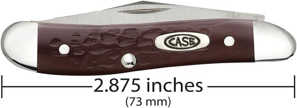 Case WR XX Pocket Knife Orange Synthetic Peanut Item #80504 - (4220 SS) - Length Closed: 2 7/8 Inches