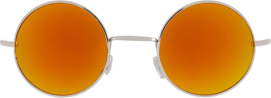 OWL Round Sunglasses Metal Frame Hippie Sunglasses UV400 Polycarbonate Circle Lens John Lennon Sunglasses for Men Women