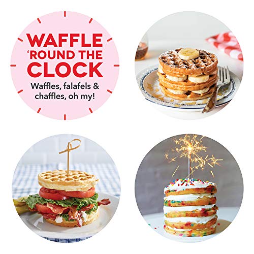 Dash Express Waffle Maker Black - 8-Inch Nonstick Electric Waffle Iron