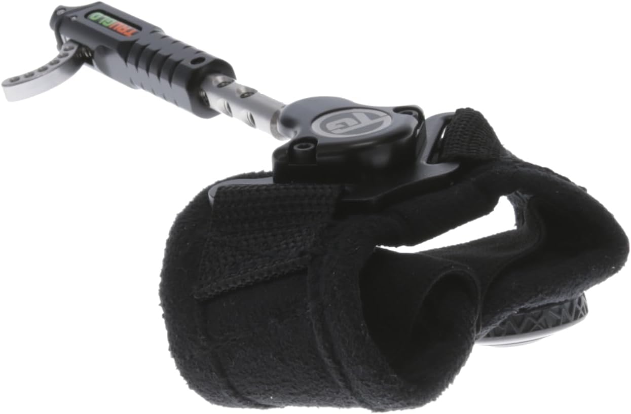 TRUGLO Side-Lock Archery Compound Bow Release Aid for Adults - Black, One Size