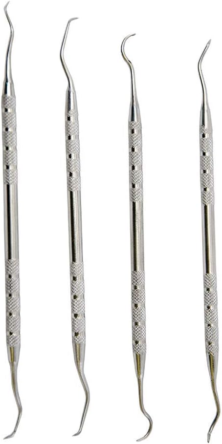 TiptonStainless Steel Picks for Firearm Cleaning and Maintenance, Set of 4