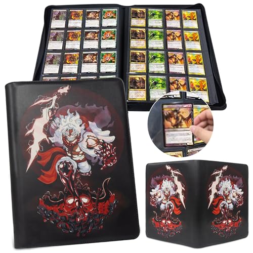 1024 Pockets One Piece Card Binder OP-1024 16 Pocket Waterproof PU Album