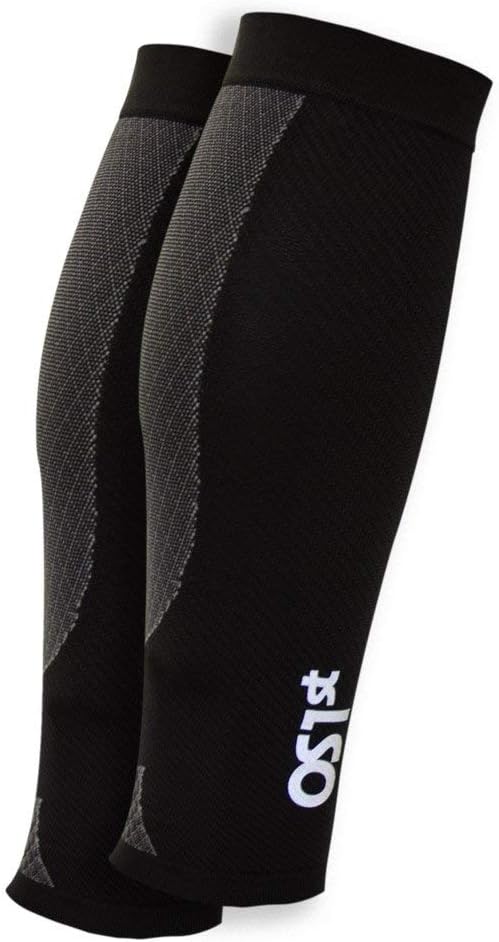 OS1st Calf Compression Sleeves for Men & Women relieves shin splints, leg fatigue and reduces recovery time
