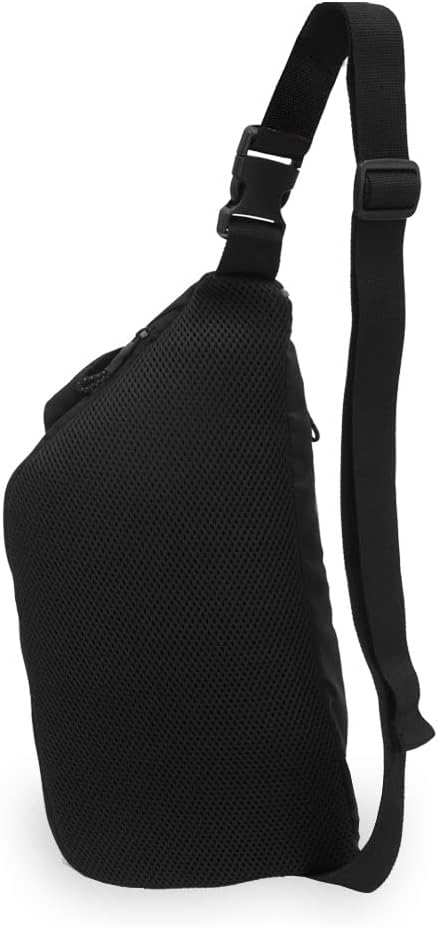 Everest Daily Sling Bag, Black/Gray, One Size