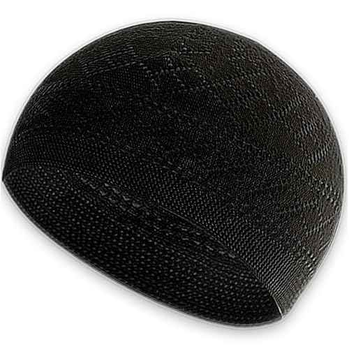 Kufi Hats for Men, Muslim Clothes for Men,%100 Breathable Skull Beanie, Crochet Cap, Handicraft Taqiyah, Cufi, Kufe