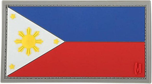 Philippines Flag Patch - Durable MAXPEDITION Tactical Emblem for Gear & Apparel