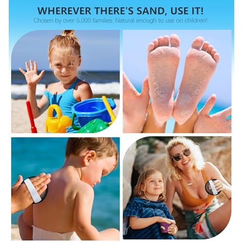 Beach Sand Remover Sand Eraser Brush Wipe Mitt Family Kids Women 2025 Summer Beach Vacation Essentials Hawaii Honeymoon Accessories European Costa Rica Bahamas Trip Must Haves Alaska Cruise Ship Gear