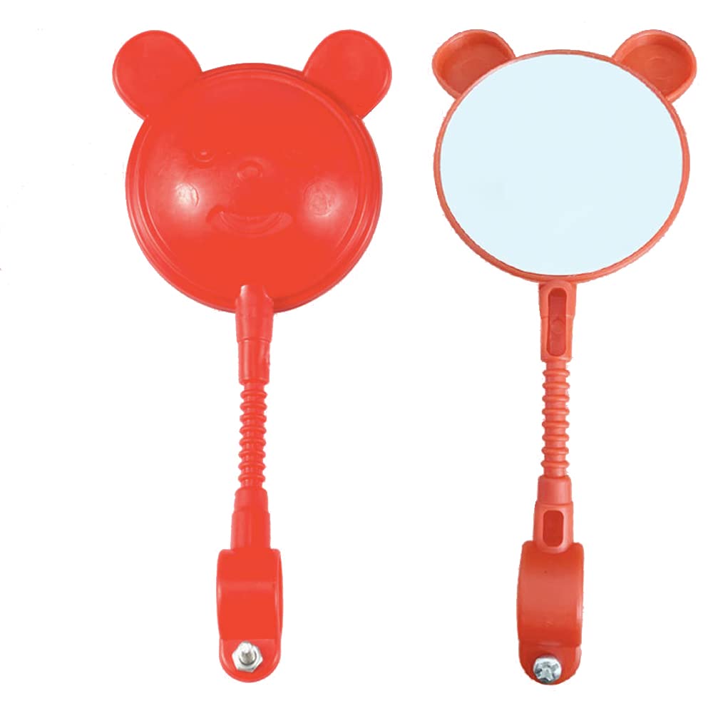 YehVeh 4 Pack Kids Bike Mirror Toddler Tricycle Mirrors Kids Tricycle Rear View Mirror Kids Trike Mirror Toddler Balance Bike Rearview Mirror for Toddler Trike Bike Kids Trikes Kids Kick Scooter