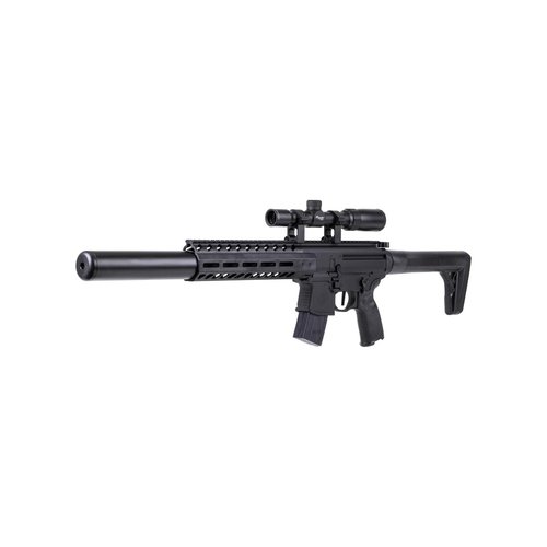 Sig Sauer Hunting Firearm GEN II Air Rifle 177 Cal CO2 SemiAuto Hunting Firearm Handguard 30 rd Pellet Mag 14x24 Scope