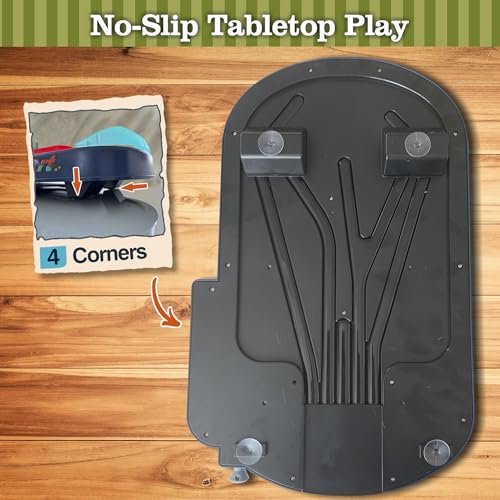 Kids Mini Pinball Machine Tabletop Arcade Game with Obstacles & Flippers