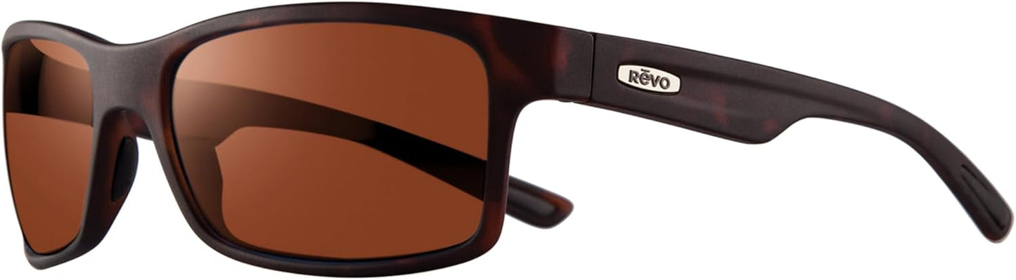 Revo Sunglasses Crawler: Polarized Lens with Performance Rectangle Wrap Frame