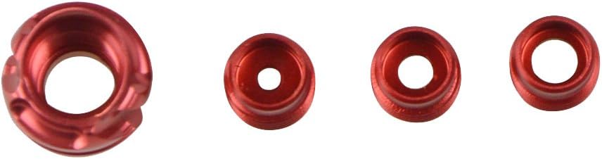 37/45 Degree Aluminum Hooded Peep Sight Compound Bow Housing Aperture Kit with 3 Size inner Core