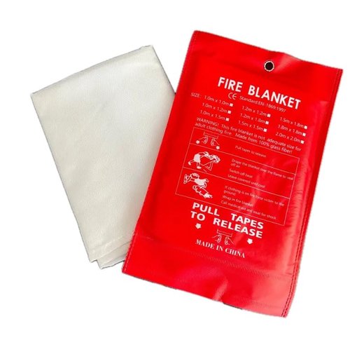 Emergency Fire Blanket - 2 Pack - Fire Suppression Blanket for Kitchen, 40” x 40”, for Home - Fiberglass Fire Extinguisher - Fire Safety & Emergency Supplies - Home Essentials. (2-Pack, 2.0, Count)