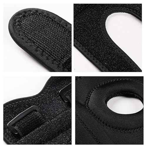 Elbow Brace for Tennis & Golfers Elbow - Compression Support with EVA Padding, Adjustable Straps, Pain Relief for Tendonitis, Arthritis, Post-Surgery Recovery - Unisex, Fits 6.7¡±-15¡± Arms