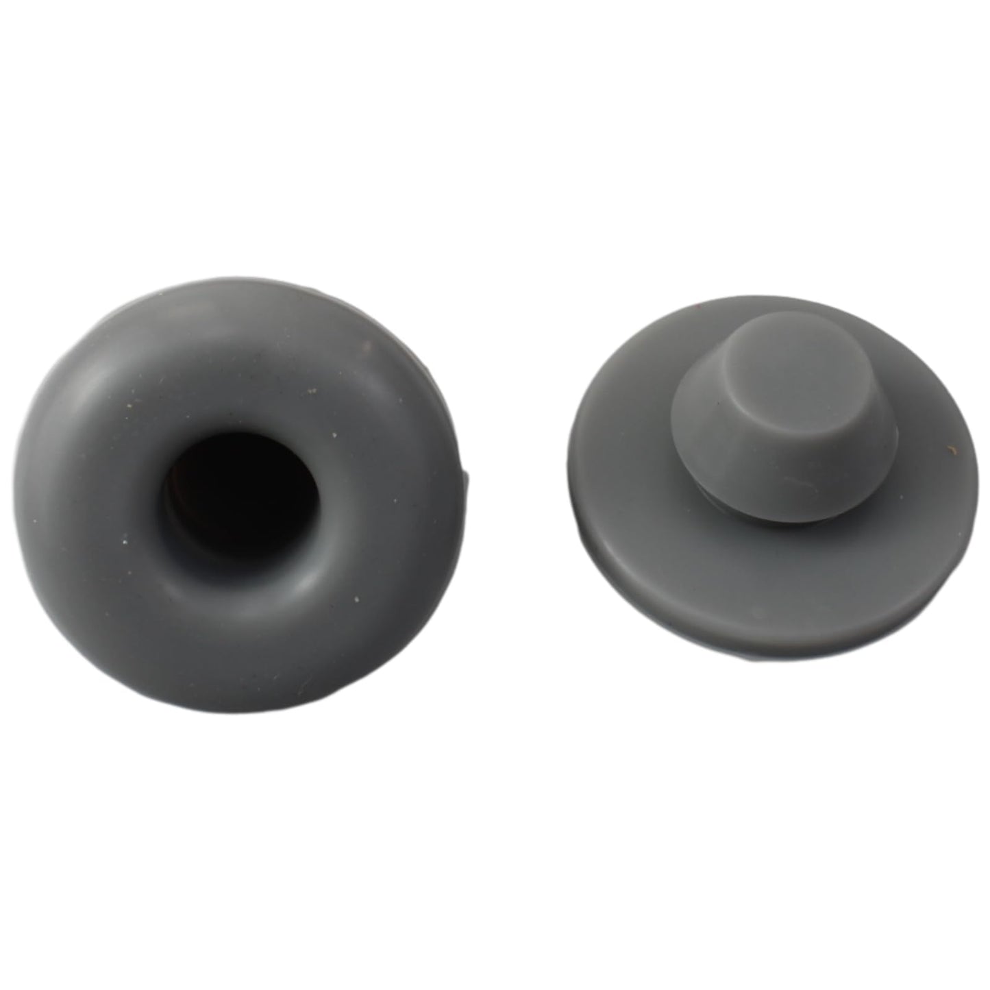 FDXGYH 4pcs Single Hole Cooler Feet Grey Non-Slip Rubber Bottom Foot Pads for YETI Tundra Hard Sided Coolers ect