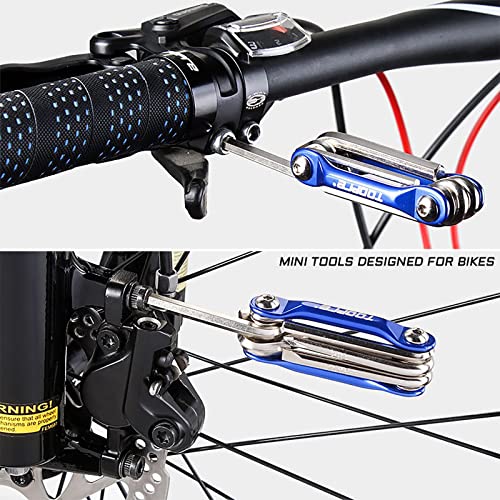 Bike Multi-Tool Mini Kit 75x30x20mm Compact Cycling Repair Tool