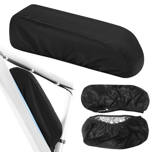 XIUWK 2Pack Waterproof Battery Bag for Rectangular Batteries
