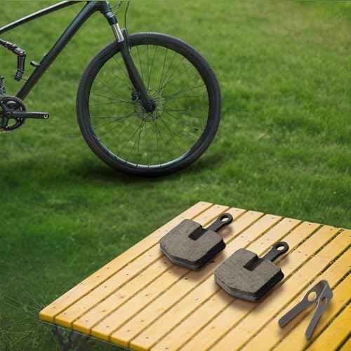 Disc Brake Pads Set Compound Sintered Metal High Performance for Mountain Road Urban Bike Heat Dissipation Noise Reduction